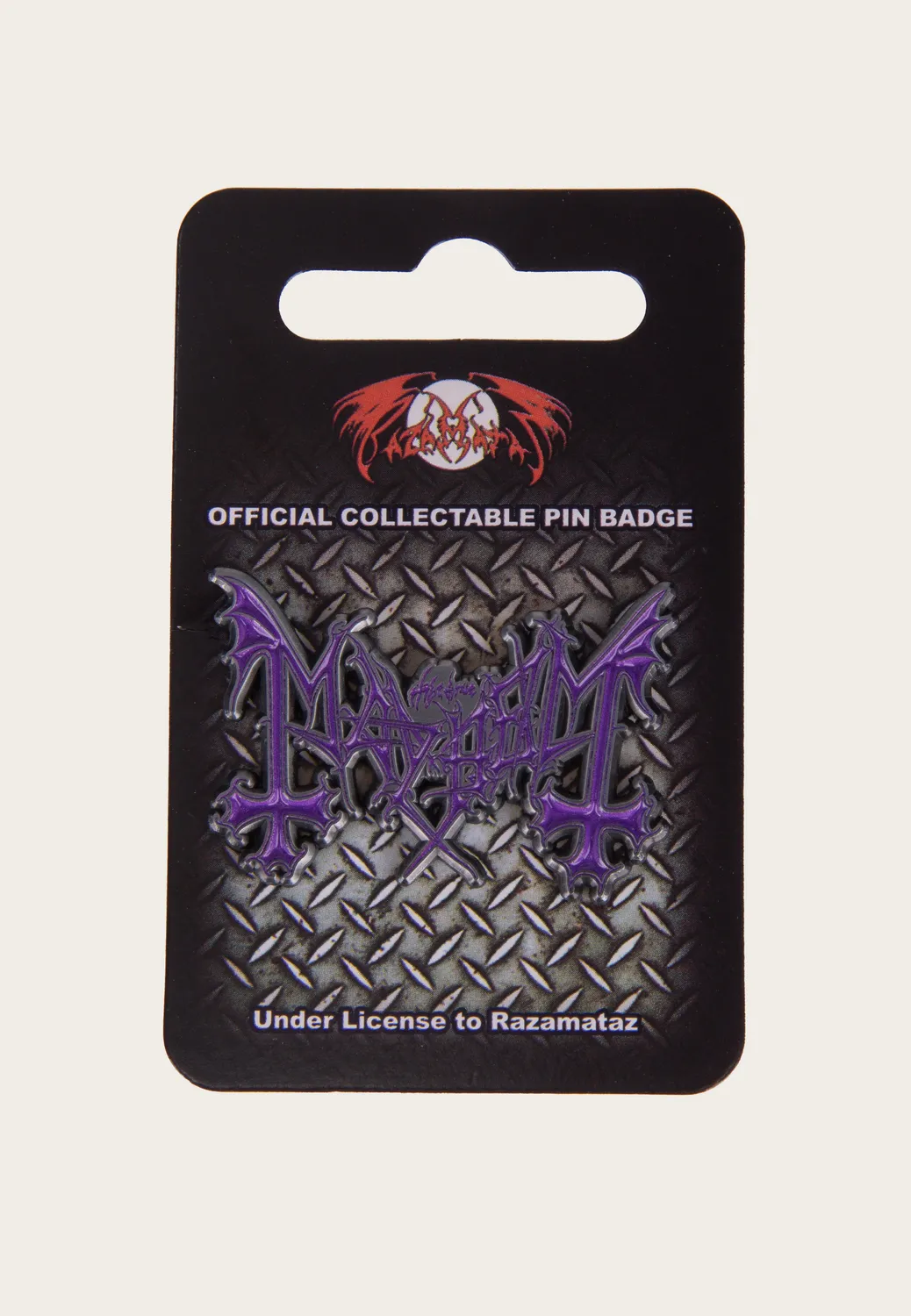 Impericon Purple Logo Pin Metall Lila Onesize
