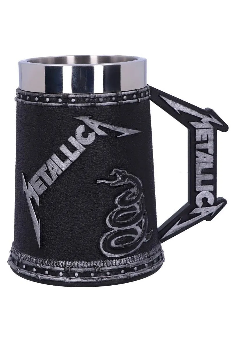 Metallica The Black Album Trinkkrug Onesize Metall