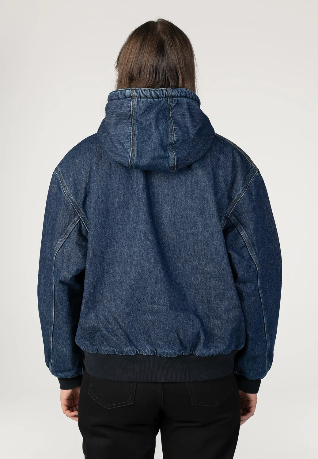 Carhartt WIP OG Active Jacke Stone Washed Blue Damen