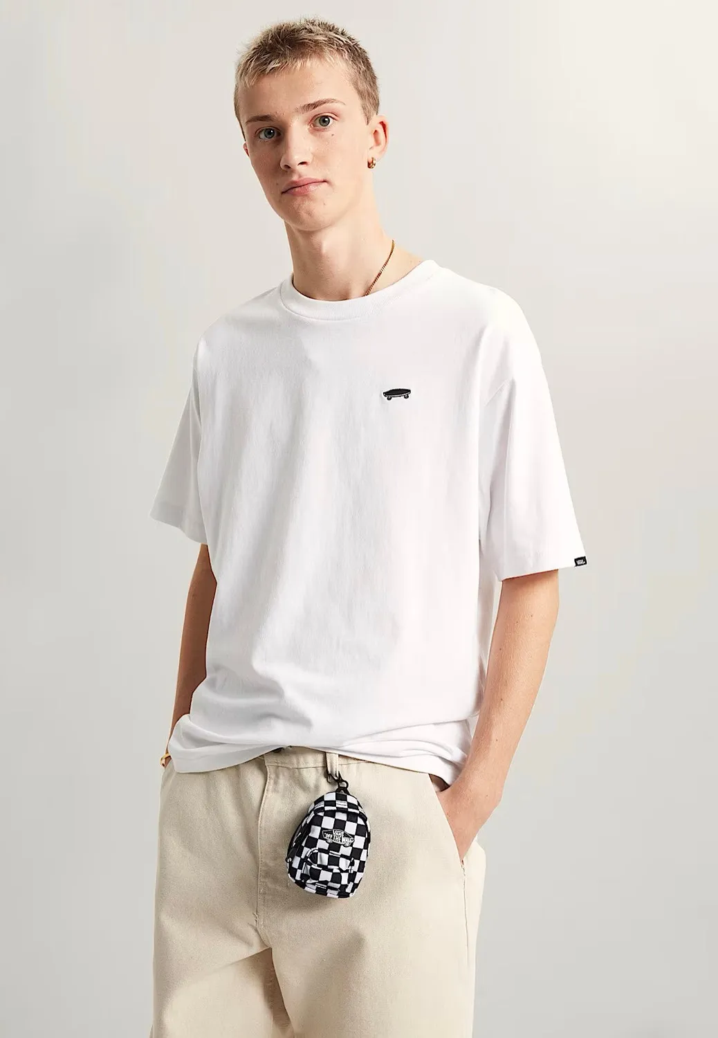 Impericon Micro Old Skool Portemonnaie Black White Canvas