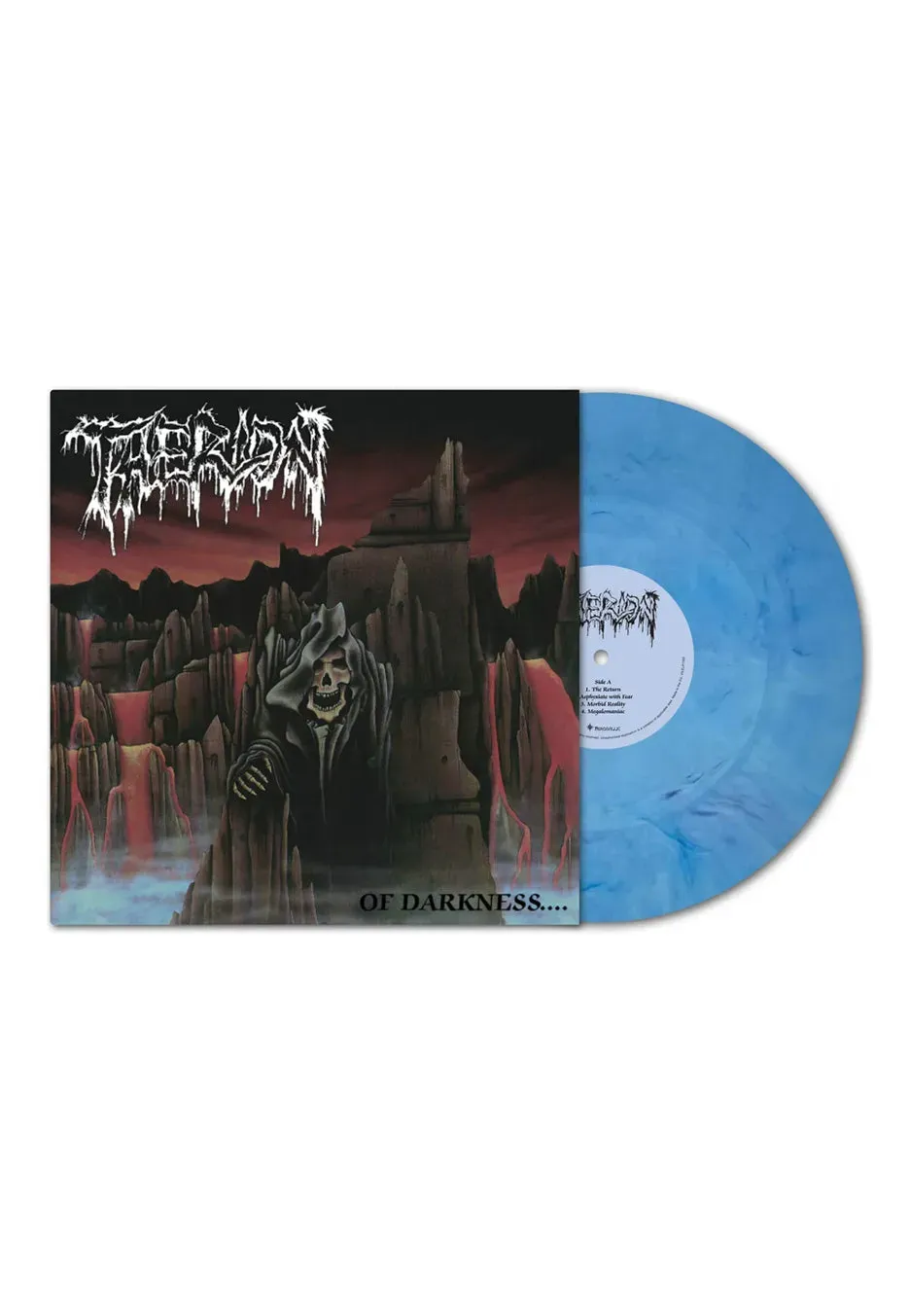 Impericon Of Darkness 35th Anniversary Vinyl Blau Marmoriert