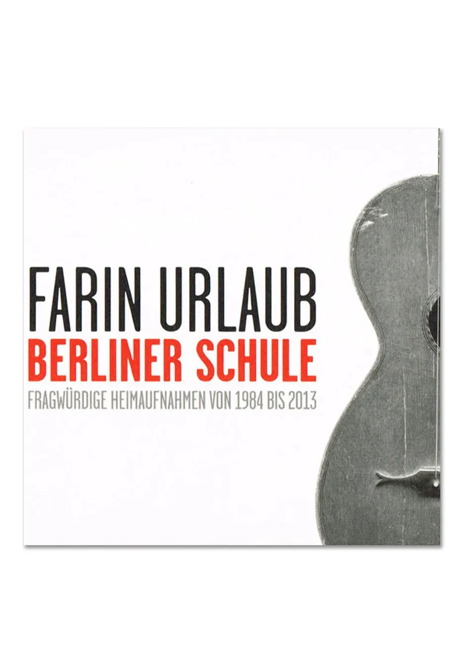Farin Urlaub Berliner Schule 2 CD Demos Punk Rock