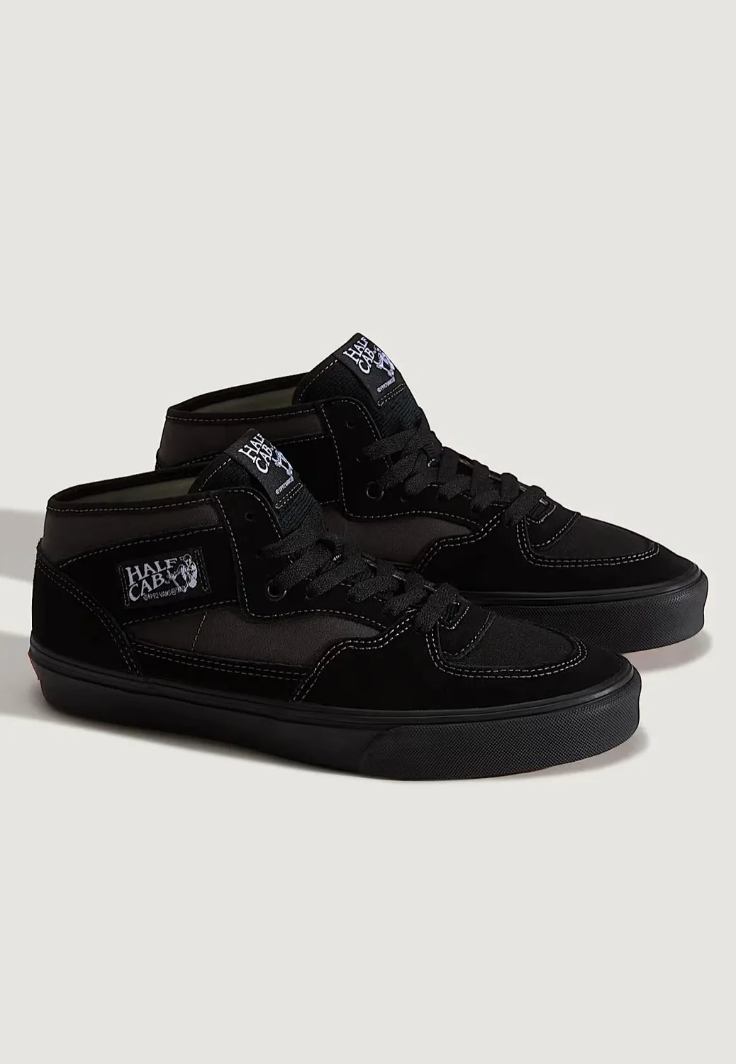 Vans Half Cab Decon Skateschuhe Schwarz Wildleder