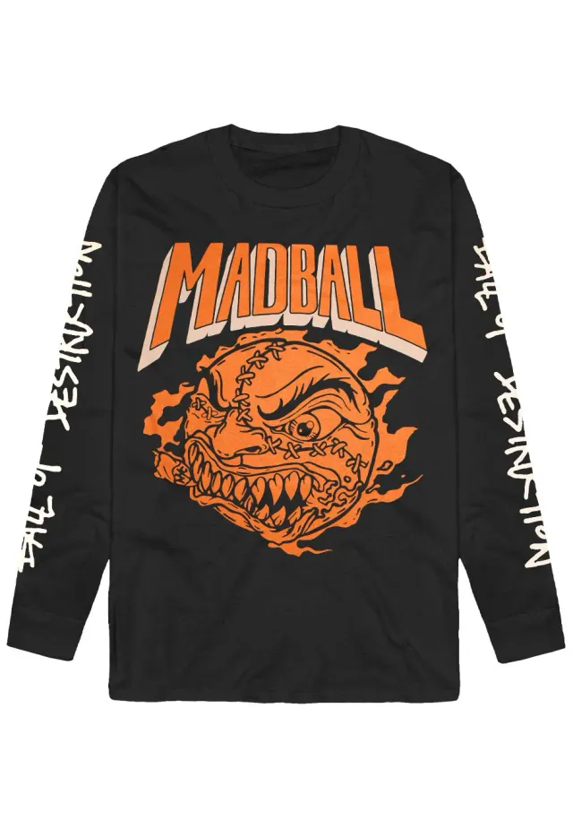 Impericon Ball Of Destruction Longsleeve schwarz Unisex