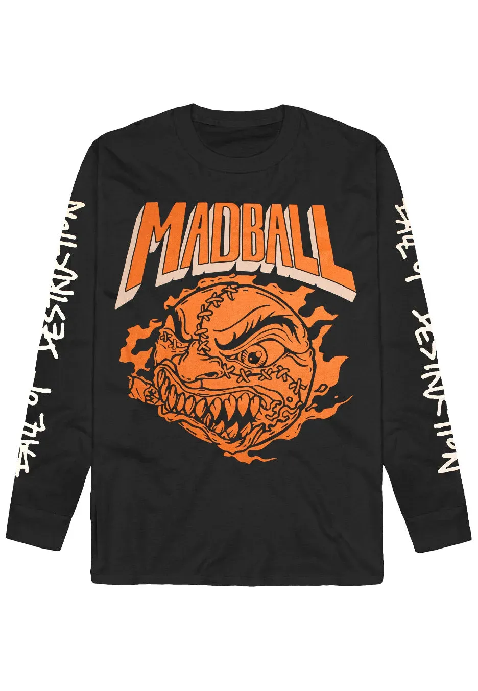 Impericon Ball Of Destruction Longsleeve schwarz Unisex
