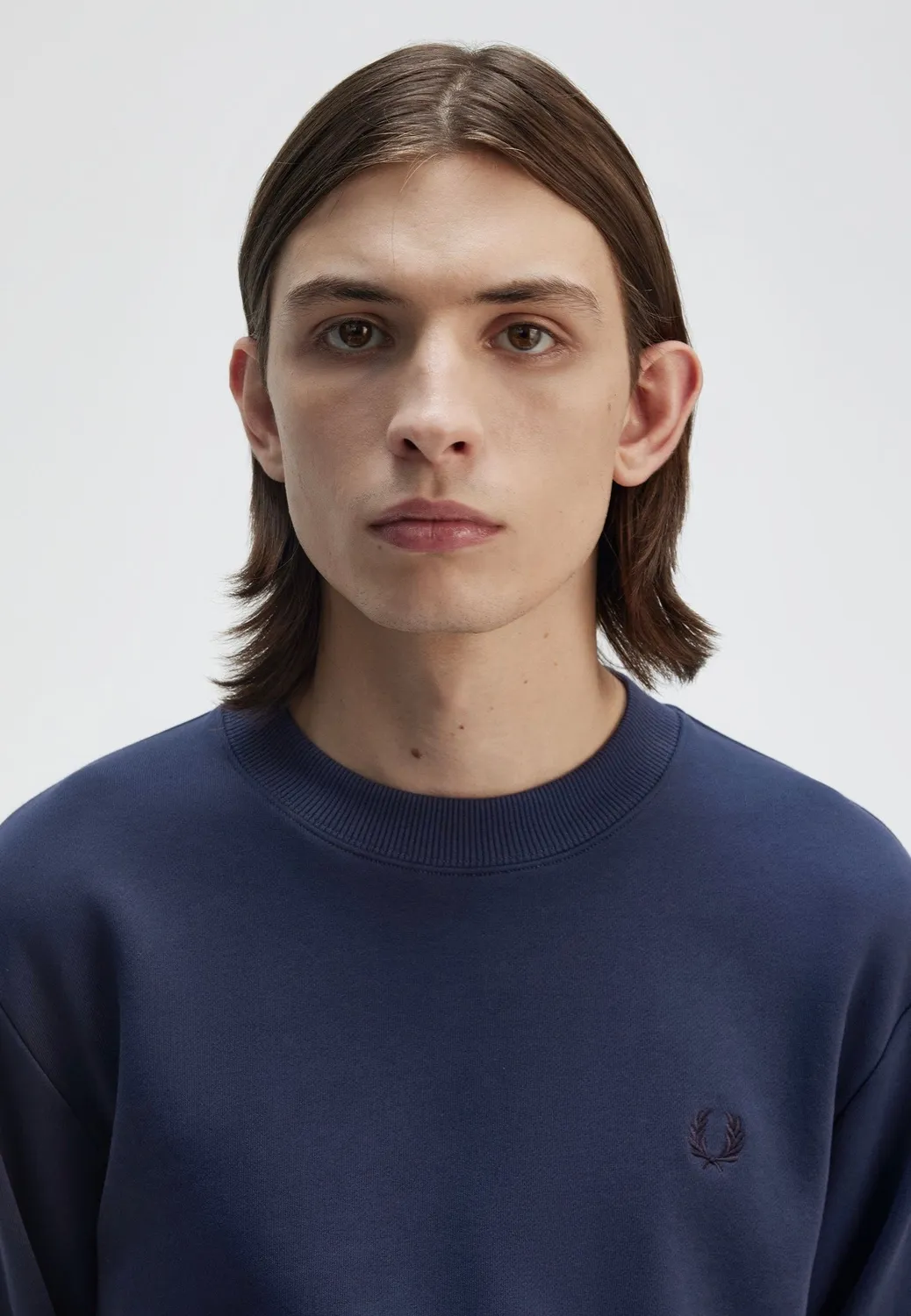 Crew Neck Tennis Blue Sweater blau Longsleeve