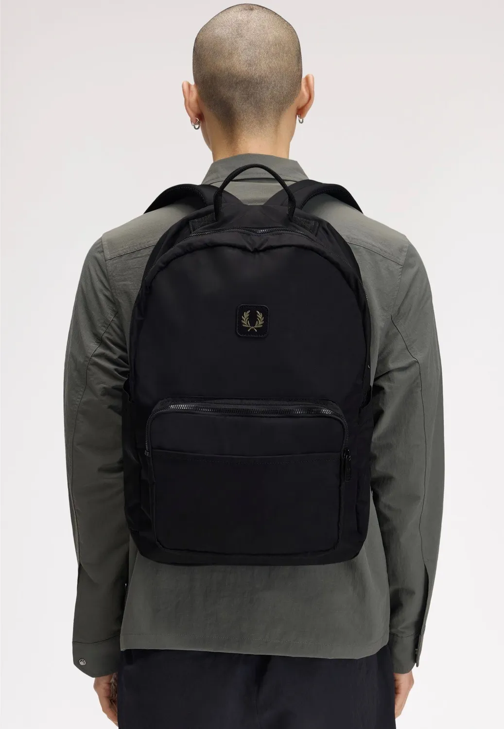 Impericon Crinkle Nylon Black Rucksack 20-29l schwarz