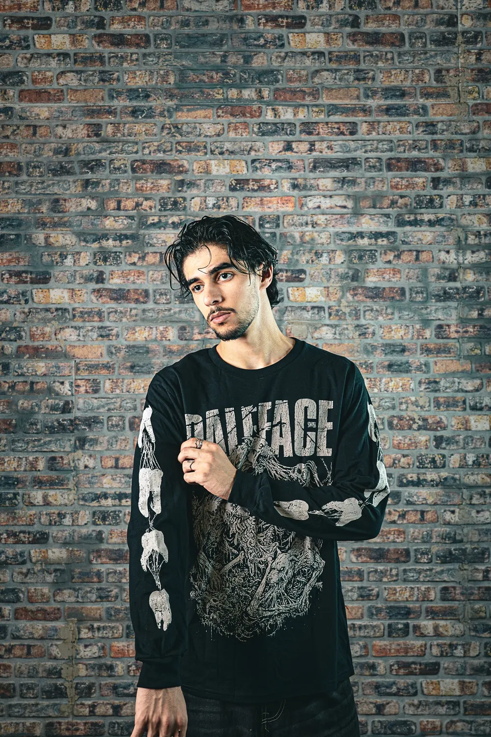 Paleface Swiss Hellhounds Longsleeve schwarz Baumwolle