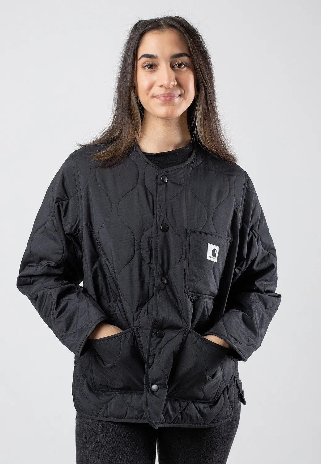 Impericon Skyler Liner Black Jacke Damen schwarz