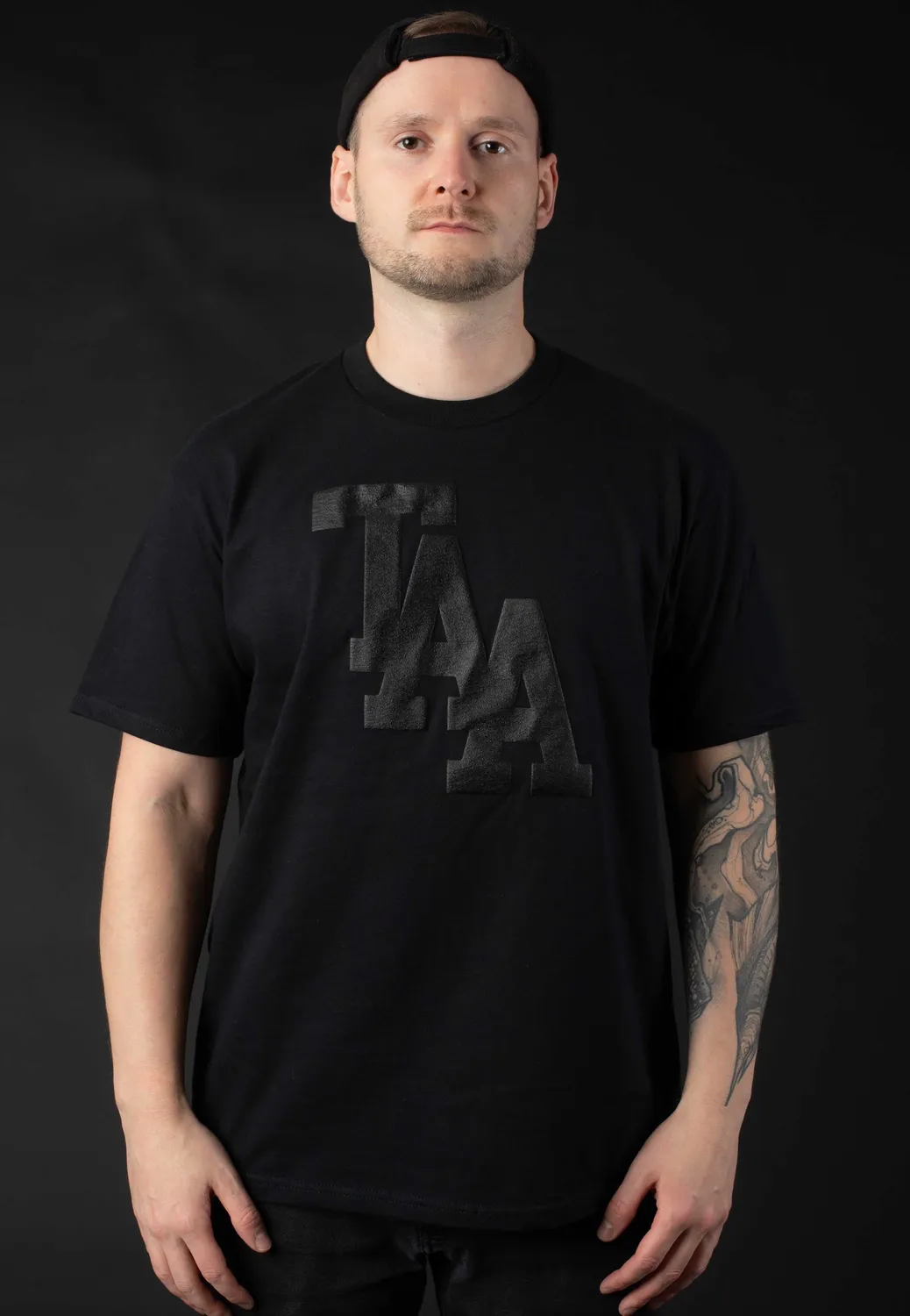Impericon TAA Logo Limited Black on Black T-Shirt