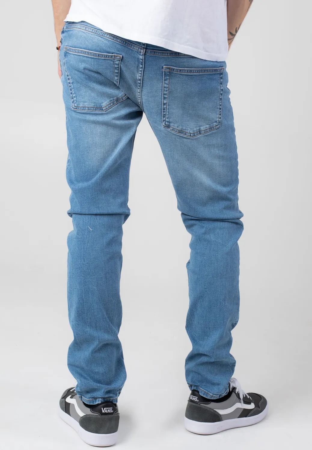 Impericon Loom Slim Light Blue Denim Jeans W32 L32