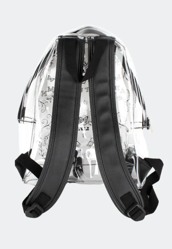 Impericon Gothic Skull Clear Mini Black Rucksack Onesize