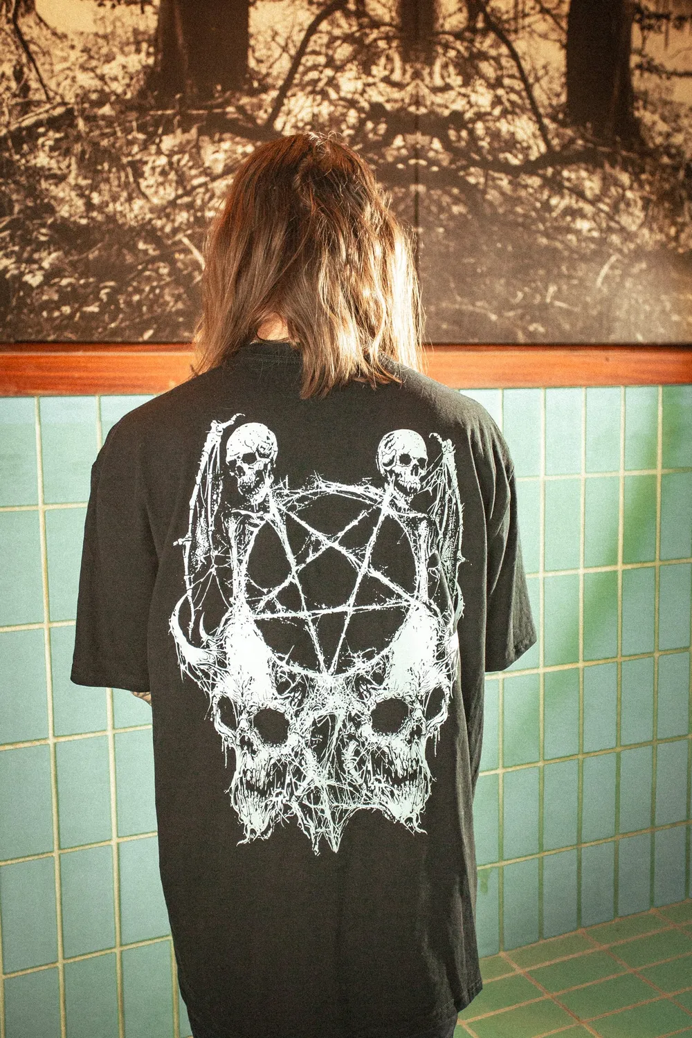 Paleface Swiss The Pentagram Shirt T-Shirt schwarz Baumwolle