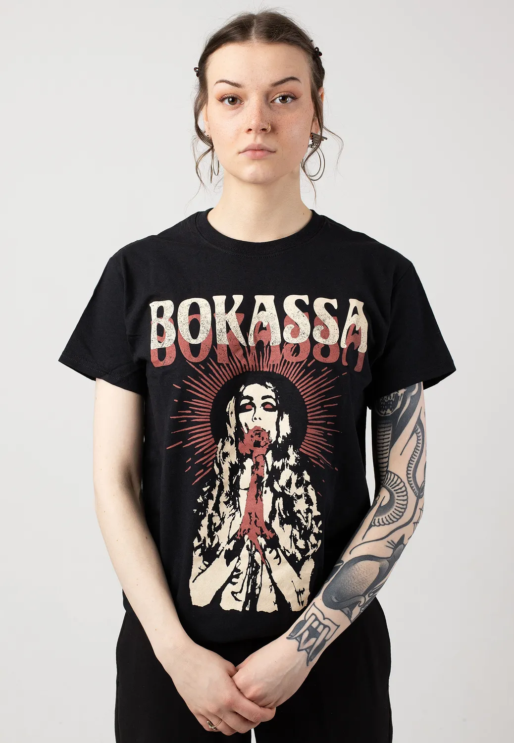 Impericon Walker Texas Danger T-Shirt Schwarz Punk