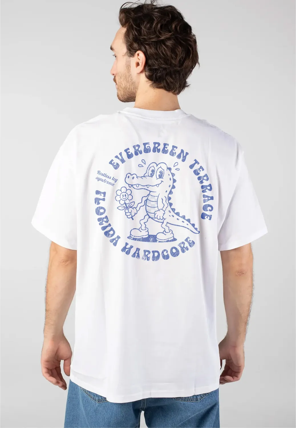 Impericon Alligator White T-Shirt weiß Hardcore Jersey S-3XL