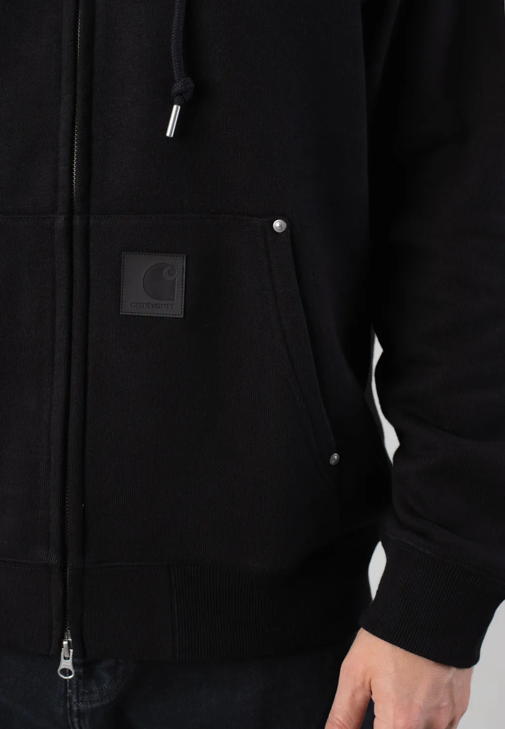 Impericon Hooded Eldon Black Zipper Hoodie schwarz S