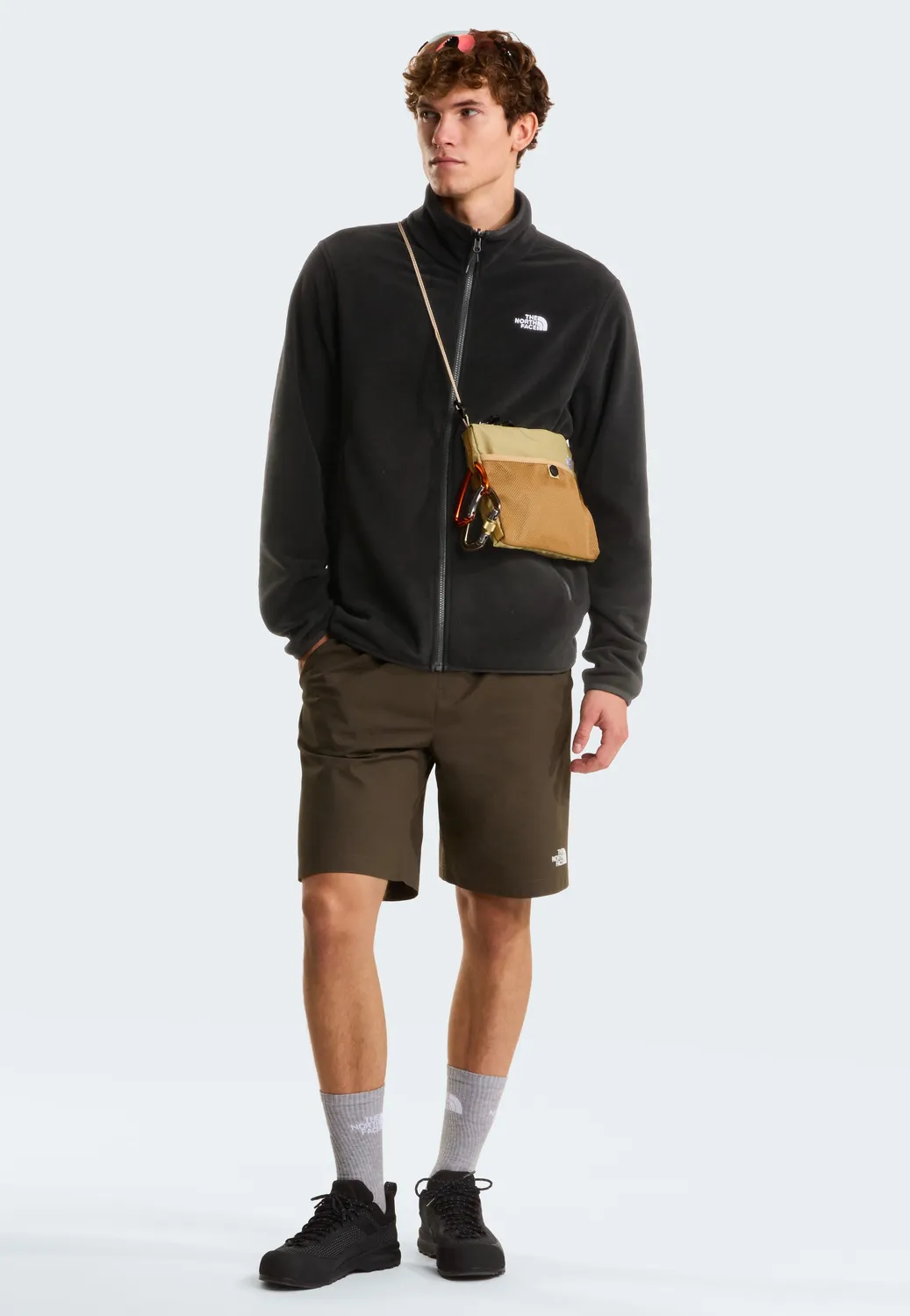 The North Face Glacier M Fleecejacke Schwarz Fleece