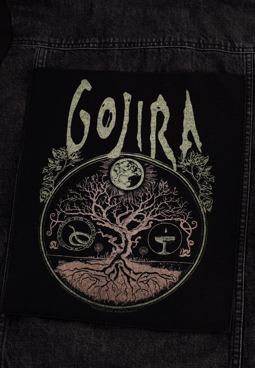 Impericon Tree Of Life Backpatch schwarz Death Metal