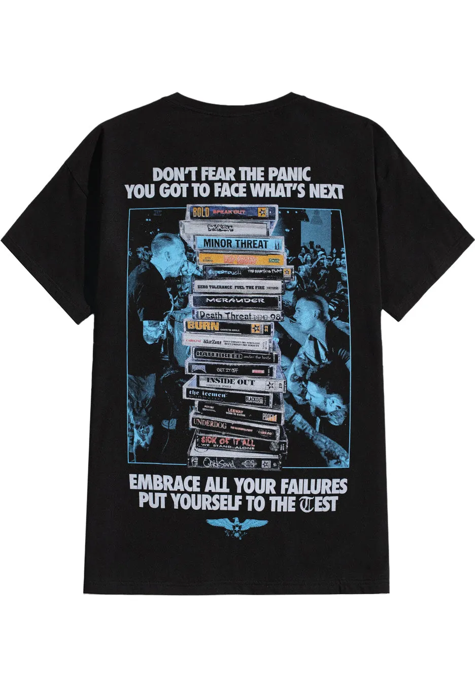 Impericon Tapes T-Shirt Schwarz Jersey Unisex