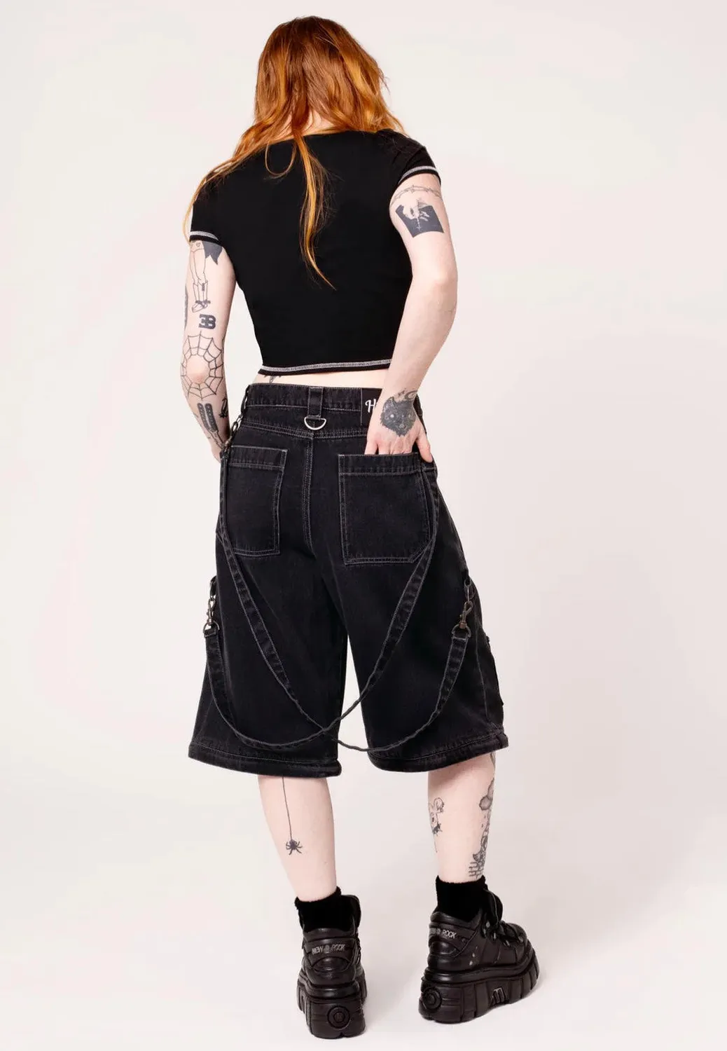 Sid X Black Jeans schwarz Baggy Relaxed Fit
