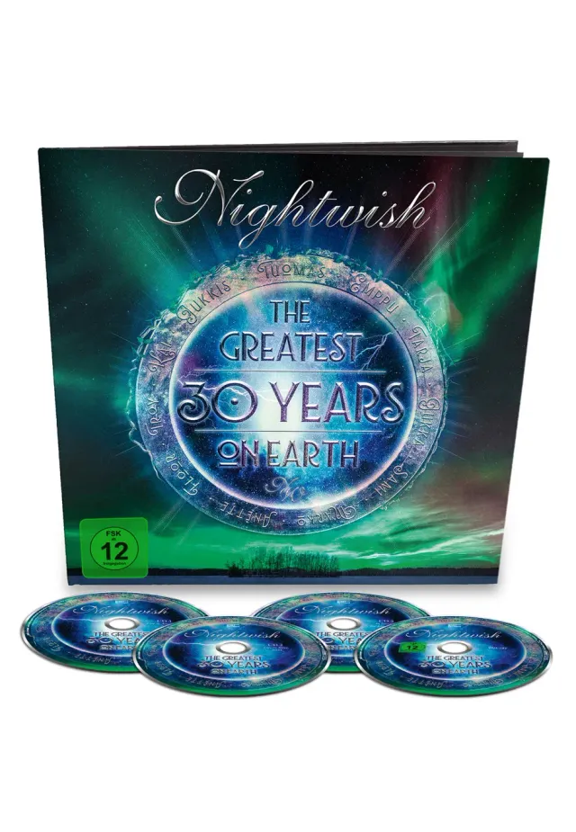Nightwish The Greatest 30 Years On Earth Ltd. 3 CD+Blu-Ray