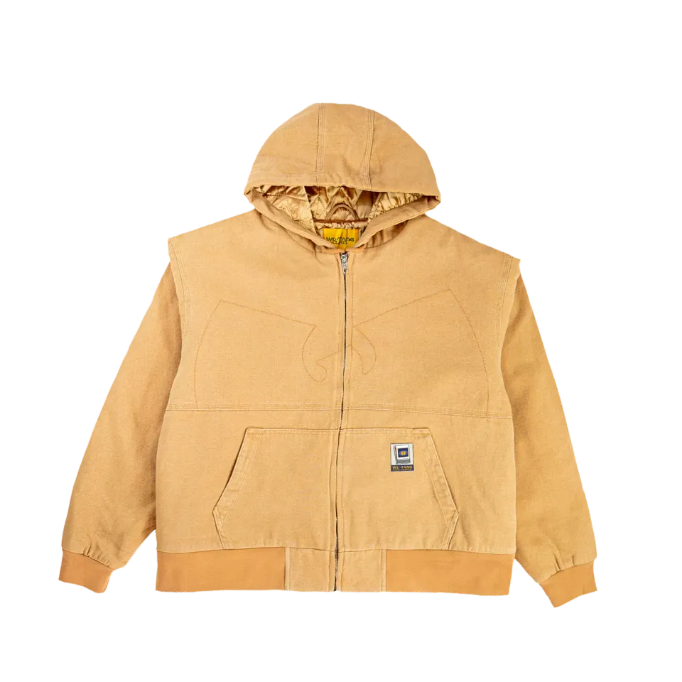 Wu-Tang Canvas Work Jacket Kapuzenjacke grün
