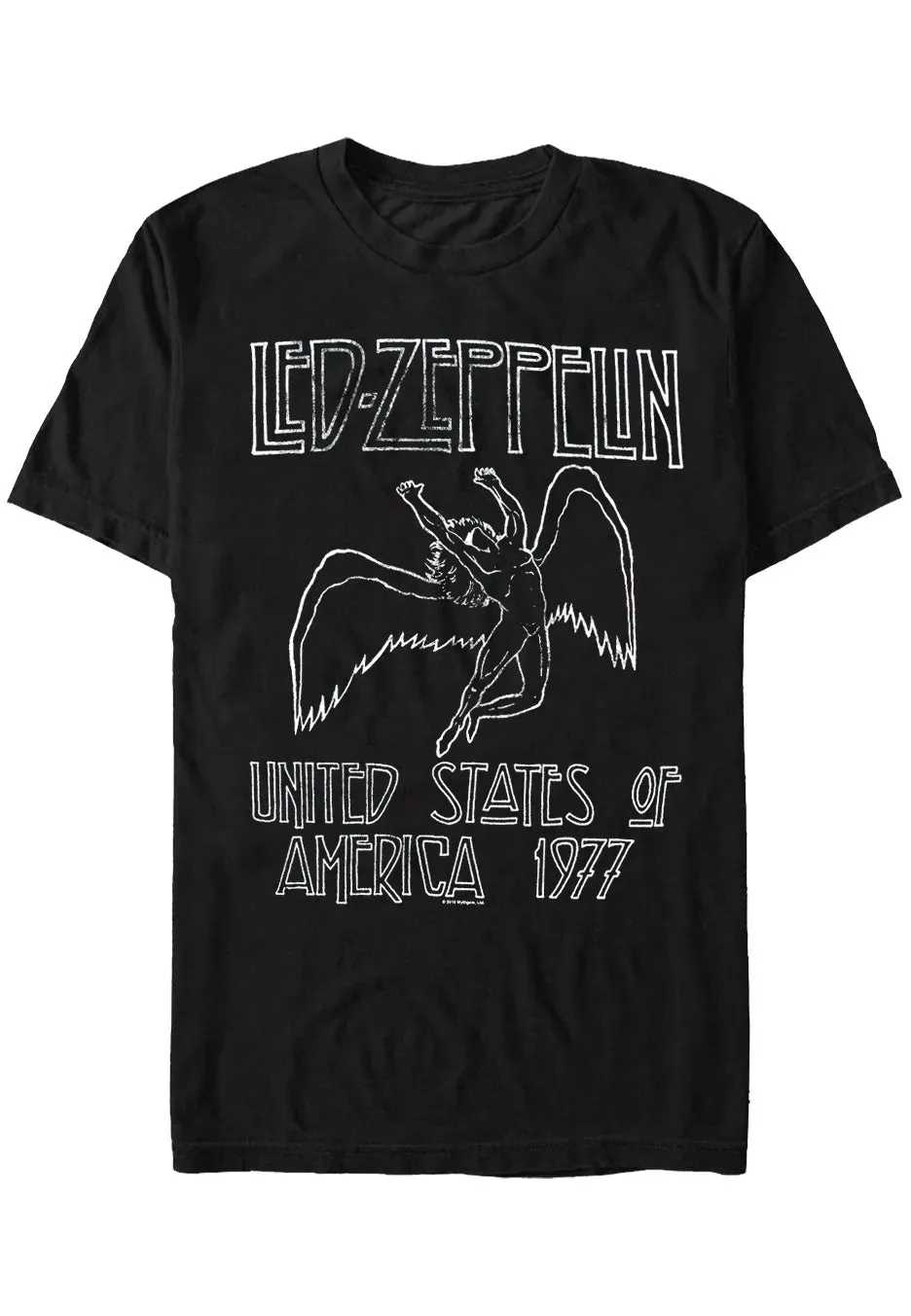 Impericon US '77 T-Shirt schwarz Classic Rock