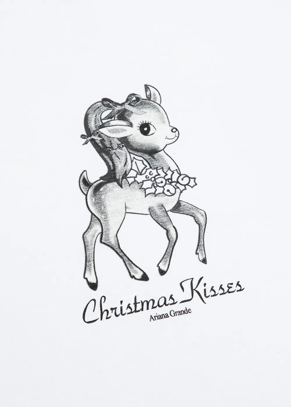 Ariana Grande Christmas Kisses Crewneck S-2XL