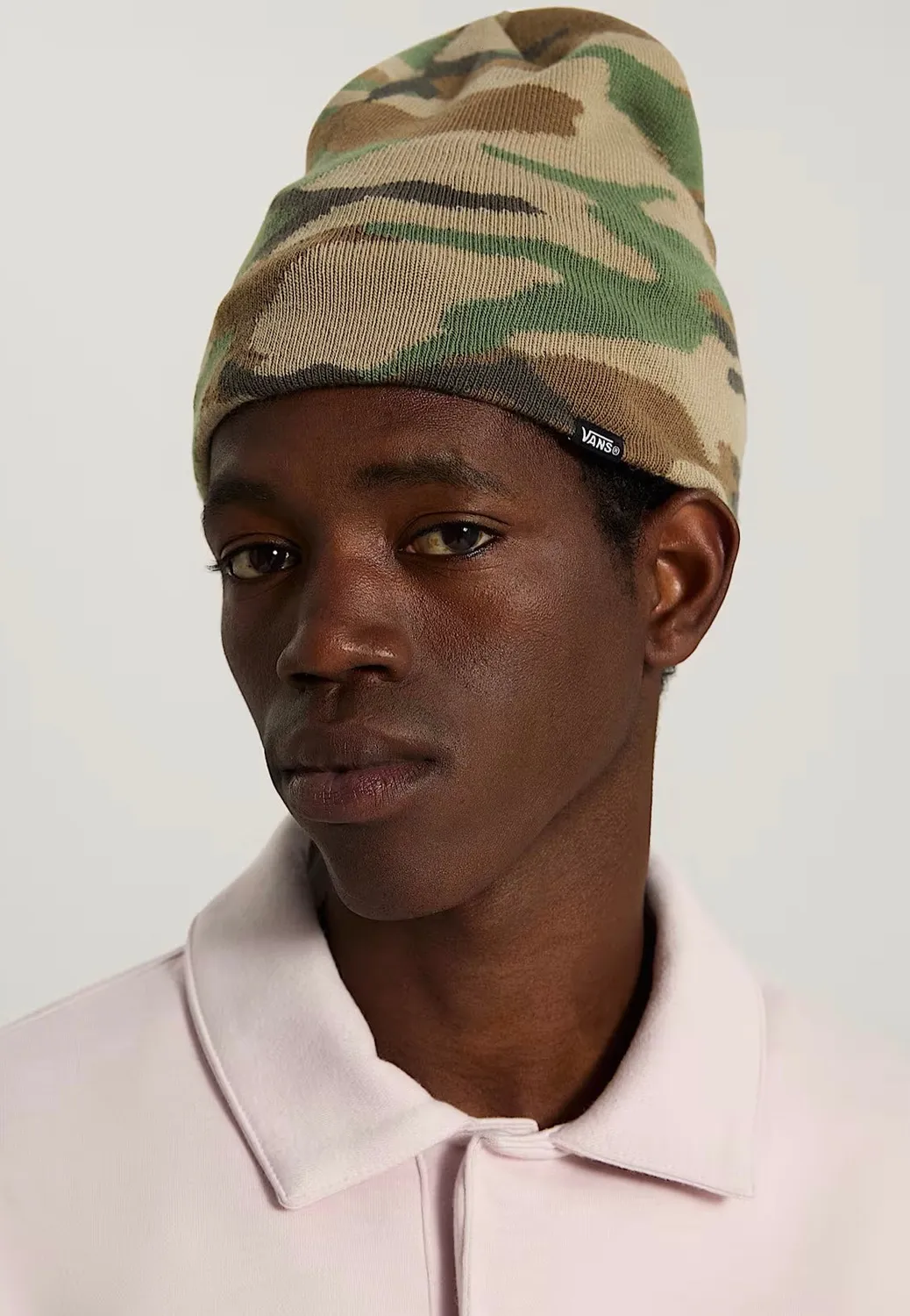 Vans Skull Aluminum Beanie Onesize camouflage Strick
