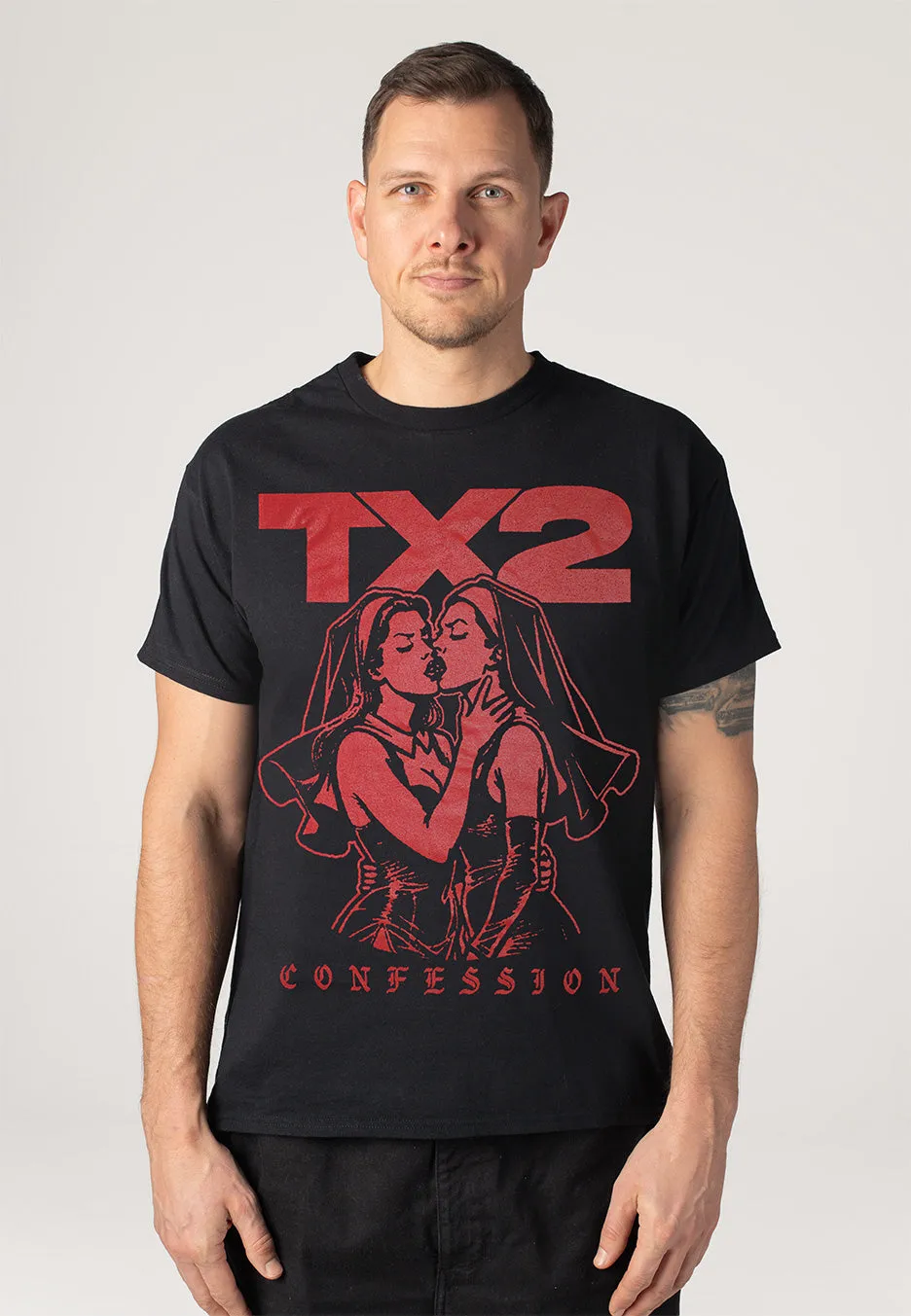 Confession T-Shirt schwarz Metalcore Unisex