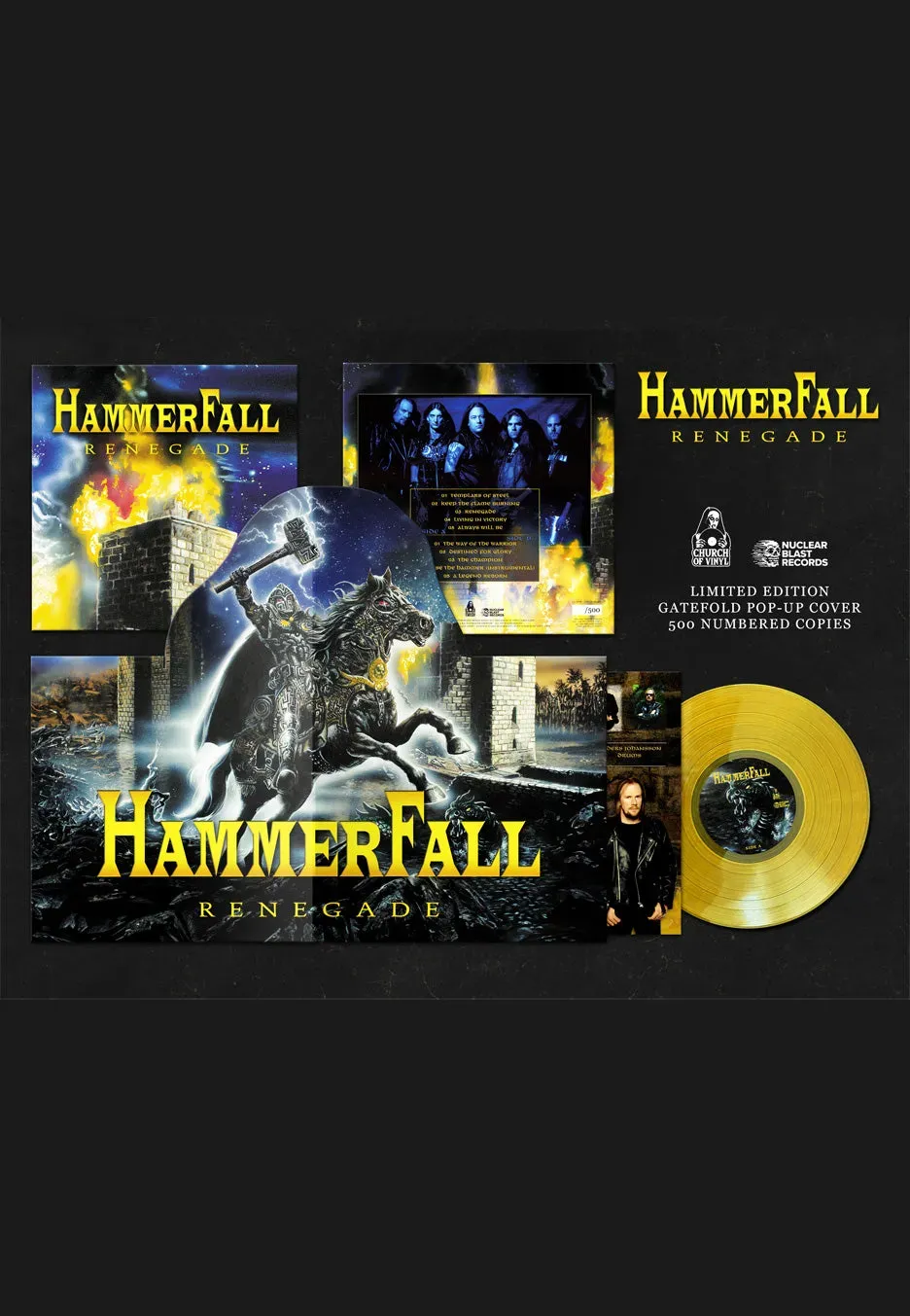 Impericon Renegade Ltd. Yellow Colored Vinyl gelb