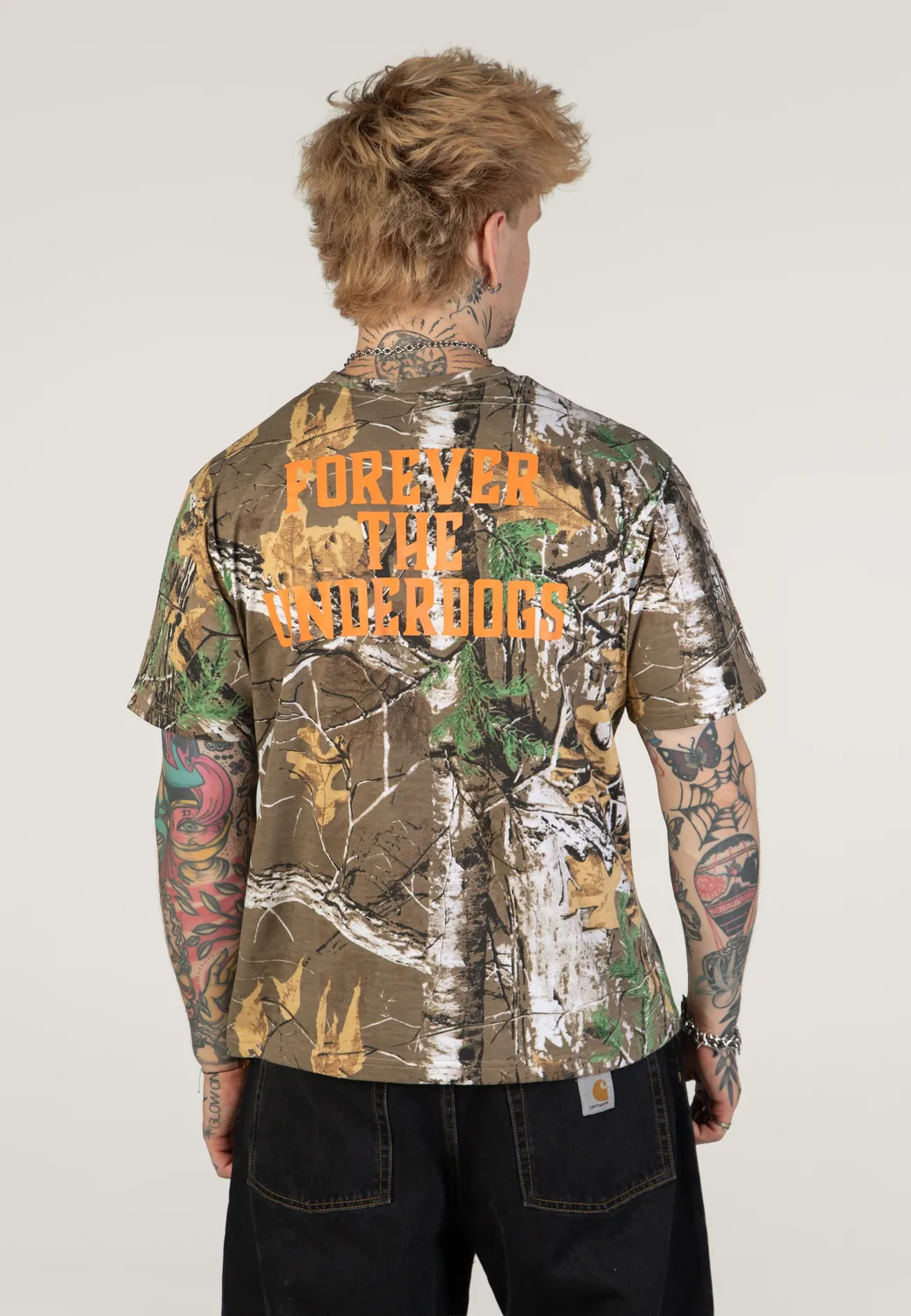 Impericon Forever The Underdogs Real Camo T-Shirt grün Jersey