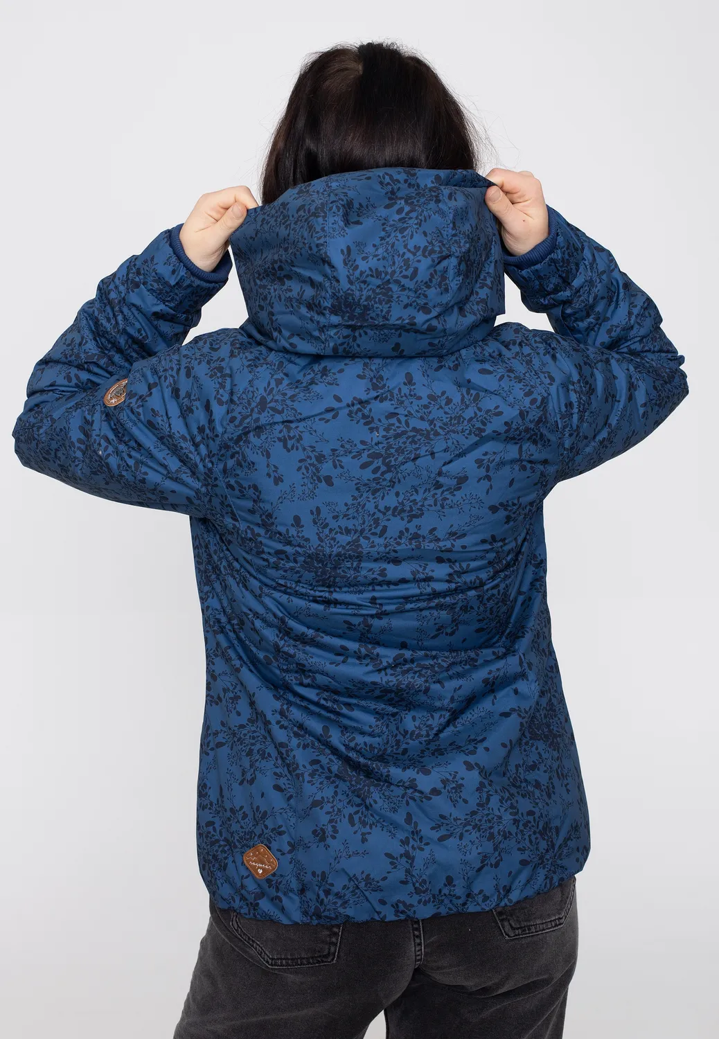 Impericon Dizzie Print Jacke blau Damen Übergangsjacke