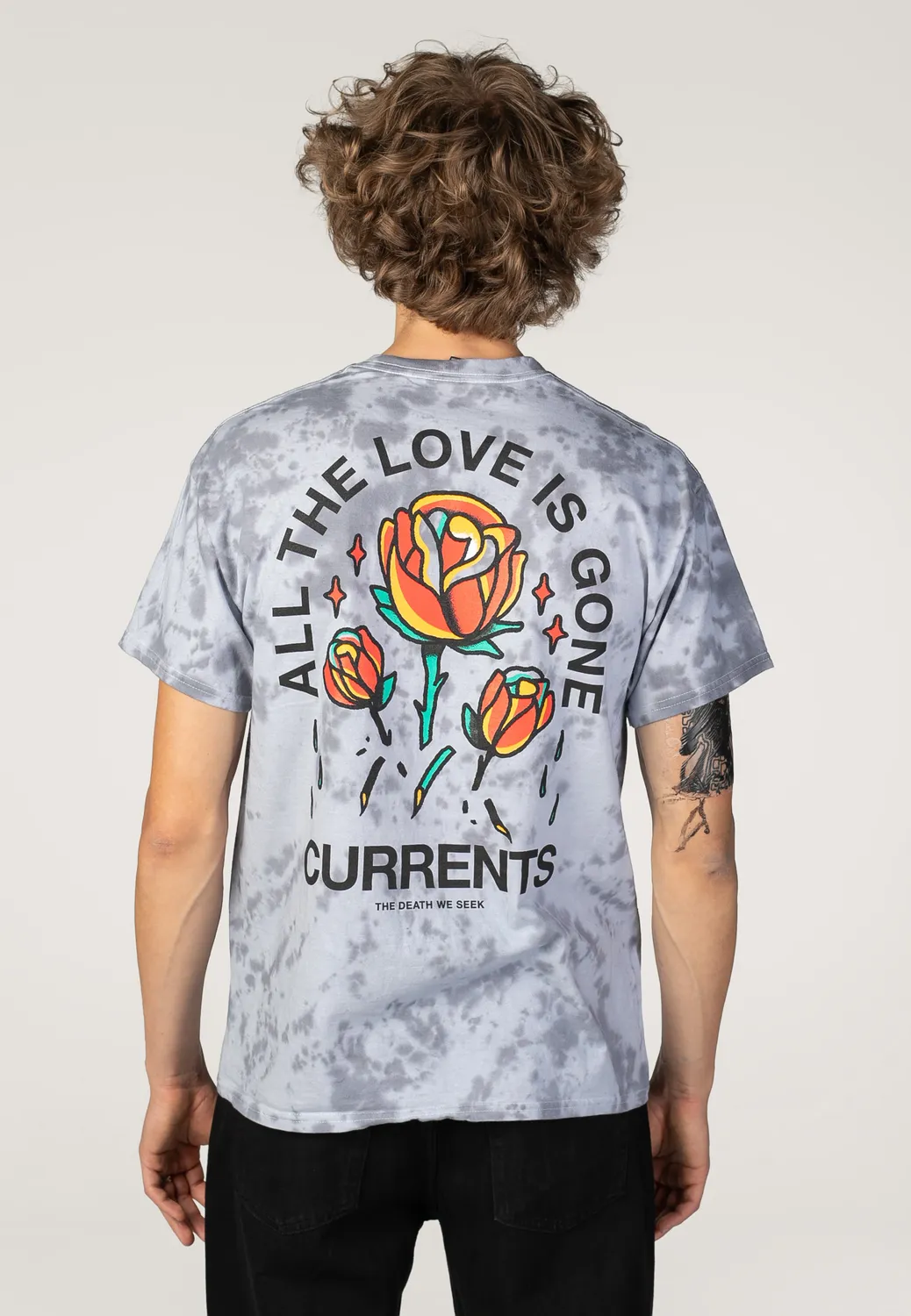 Impericon Love Is Gone Flowers Tie Dye T-Shirt