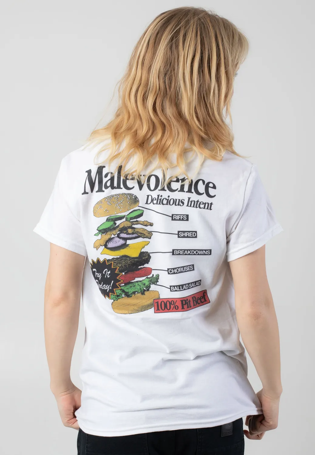 Pit Beef White T-Shirt S-3XL weiß