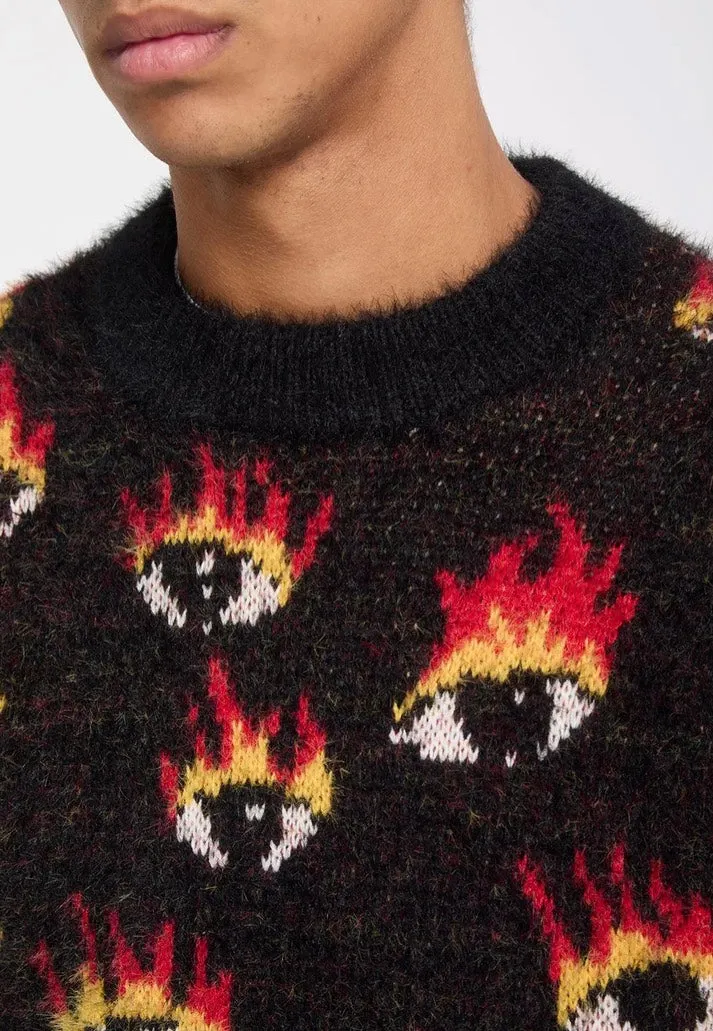 Ozzy Osbourne Ozzy Eyes Pullover schwarz Strick