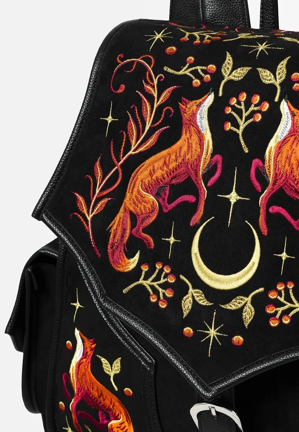 Impericon Mystic Fox Black Rucksack schwarz Gothic