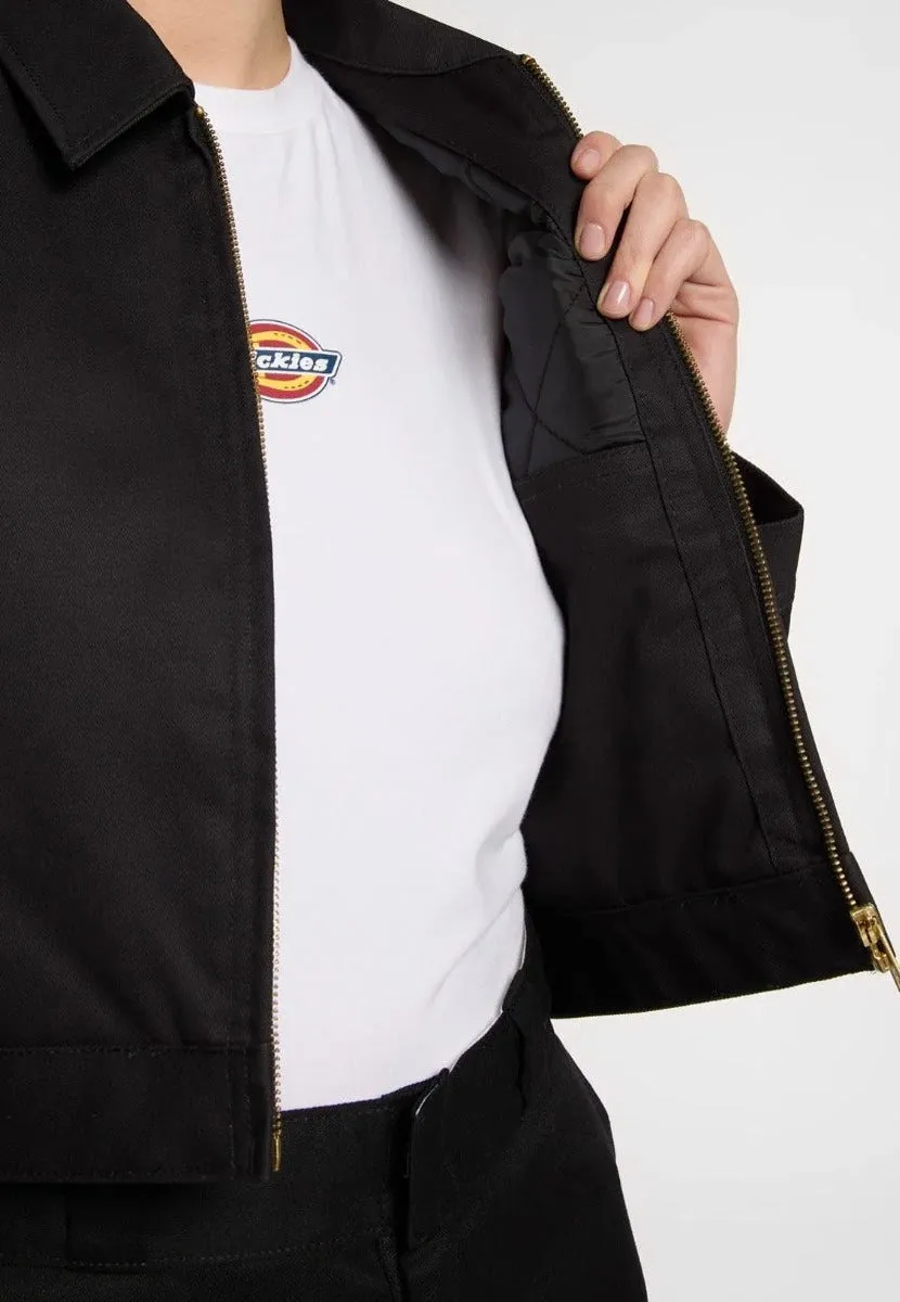 Impericon W Lined Eisenhower Crop Rec Black Jacke schwarz