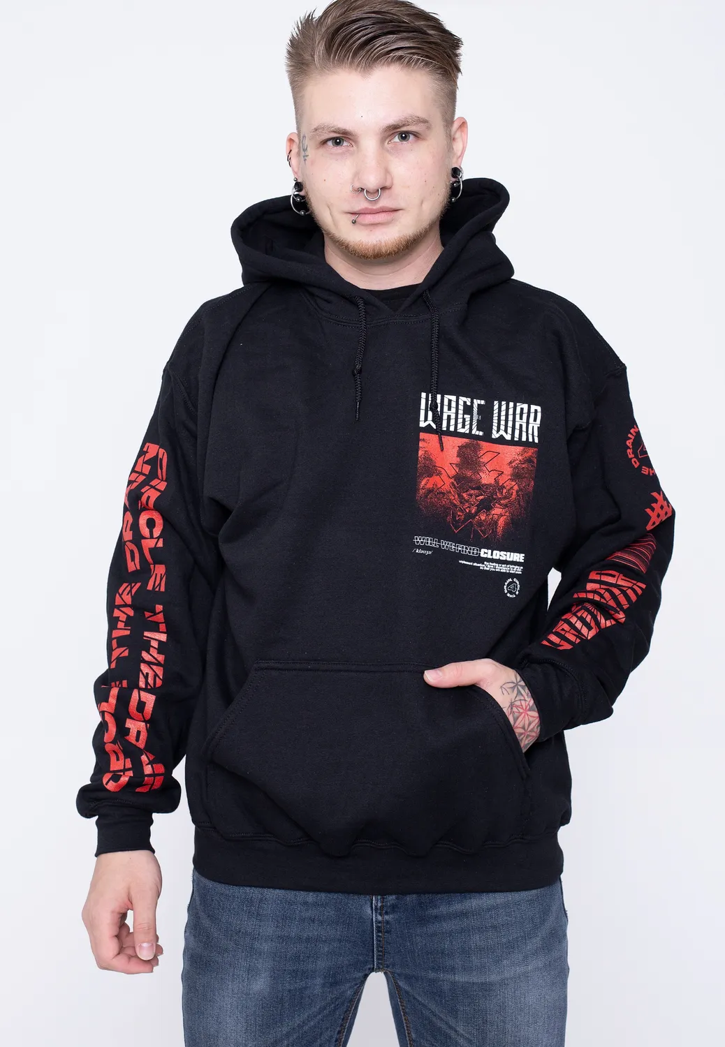 Impericon Circle The Drain Hoodie schwarz S-3XL Unisex