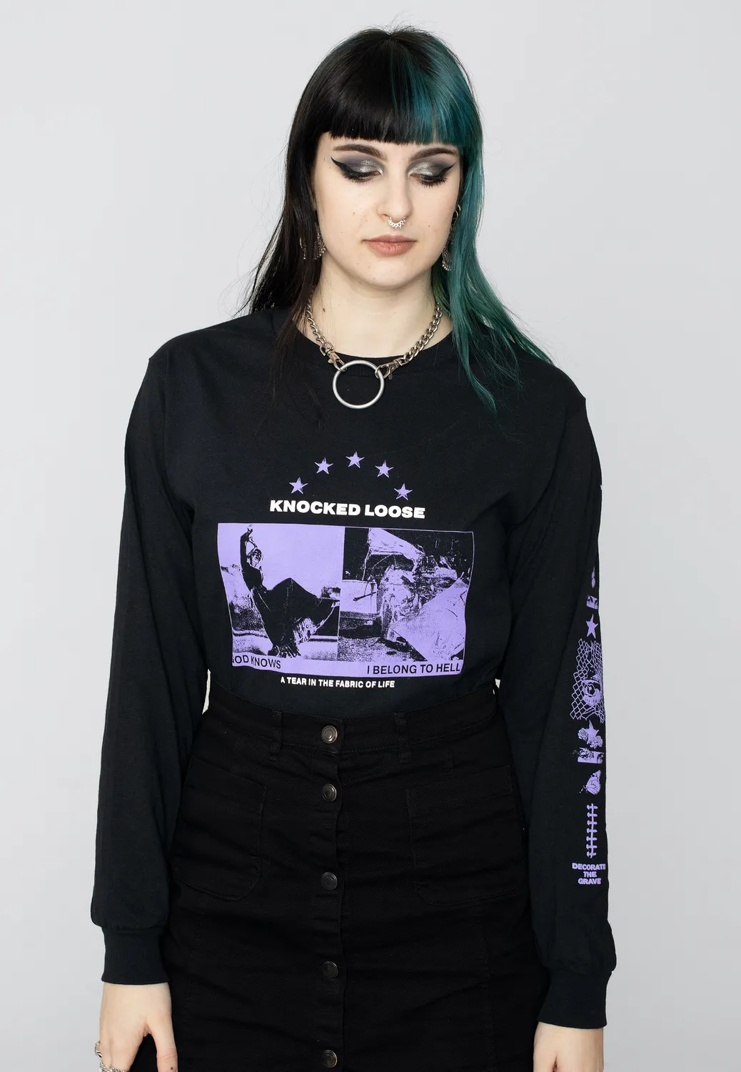Impericon Hydrate The Garden Longsleeve schwarz Unisex Hardcore