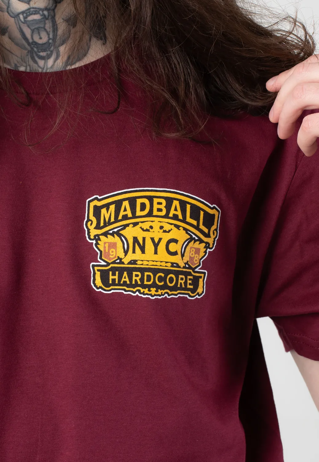 Impericon Cigar Burgundy T-Shirt bordeaux
