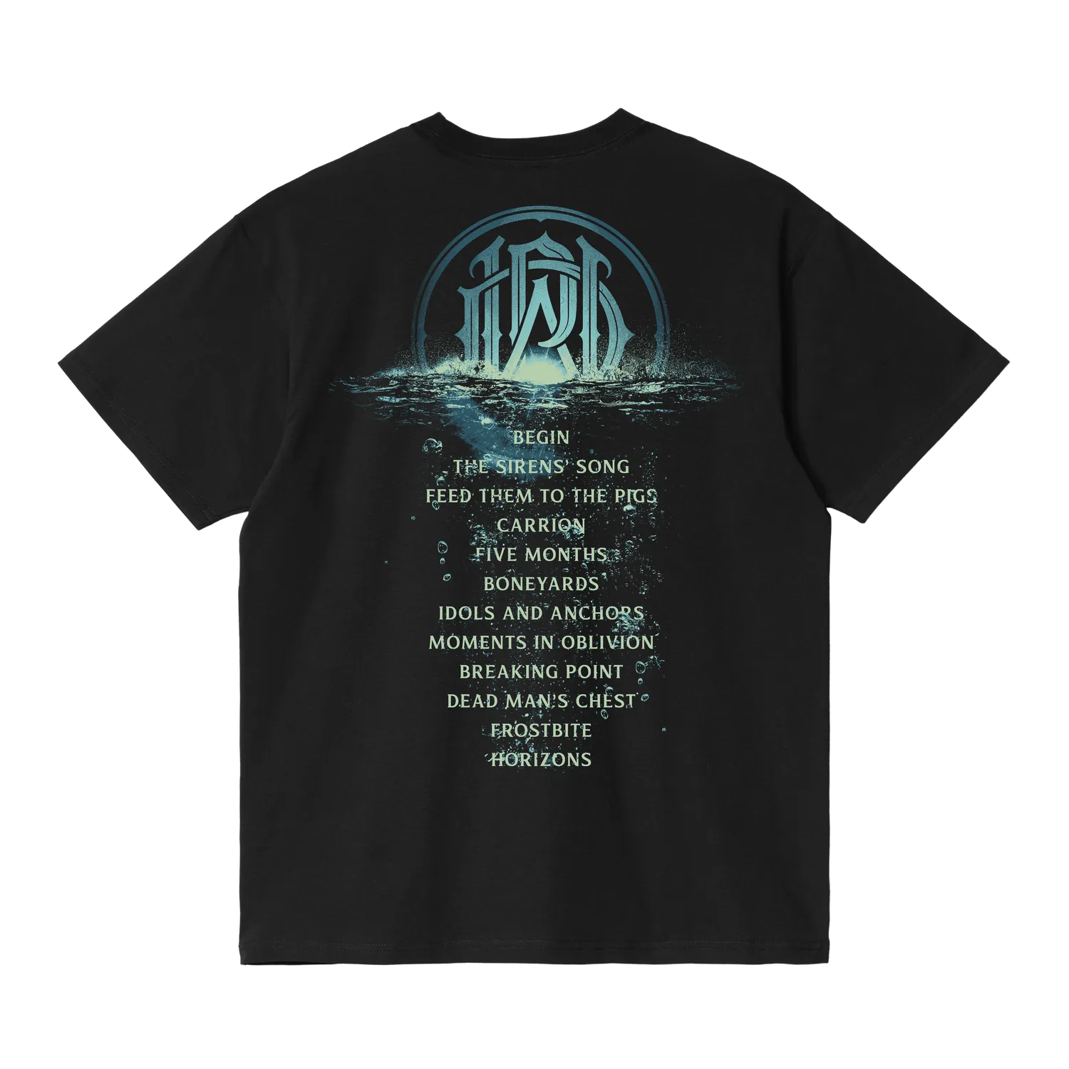 Parkway Drive Horizons Tracklist Bundle T-Shirt + LP + 7''