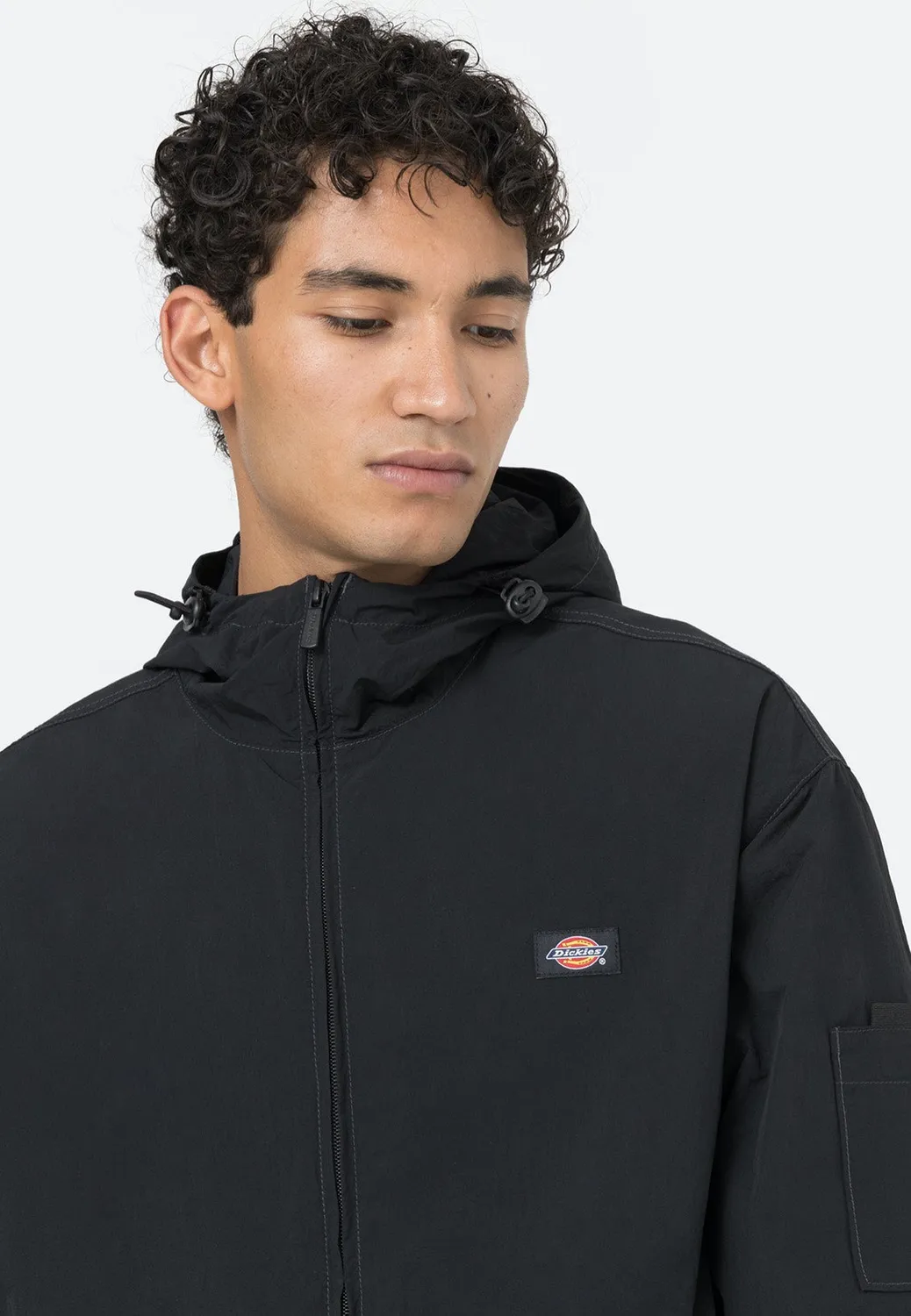 Impericon Jackson Black Windbreaker Jacke schwarz leicht