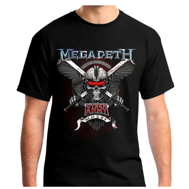 Megadeth 2016 Cyber Army T-Shirt schwarz Fanclub