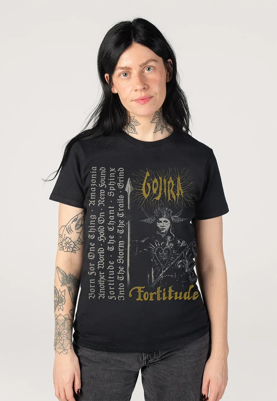 Impericon Fortitude Tracklist T-Shirt schwarz