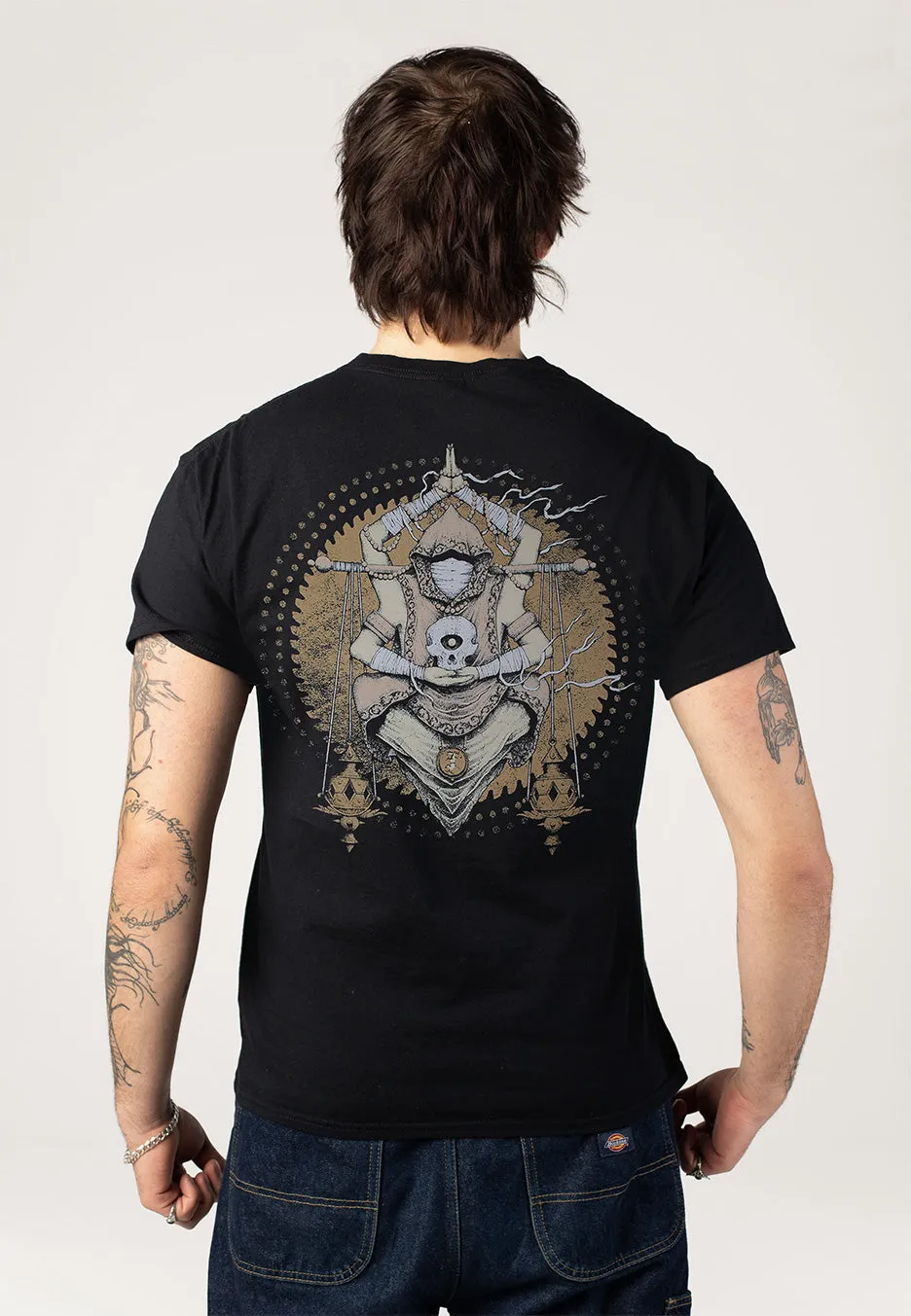 Amen T-Shirt Schwarz Baumwolle