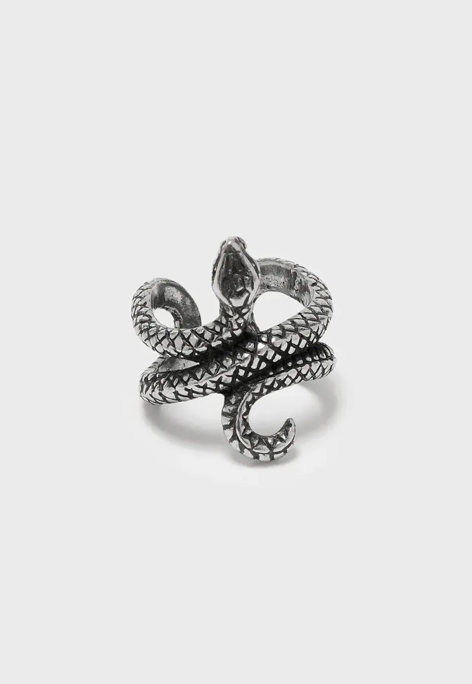 Impericon Vipers Sting Adjustable Silver Ring S/M silber