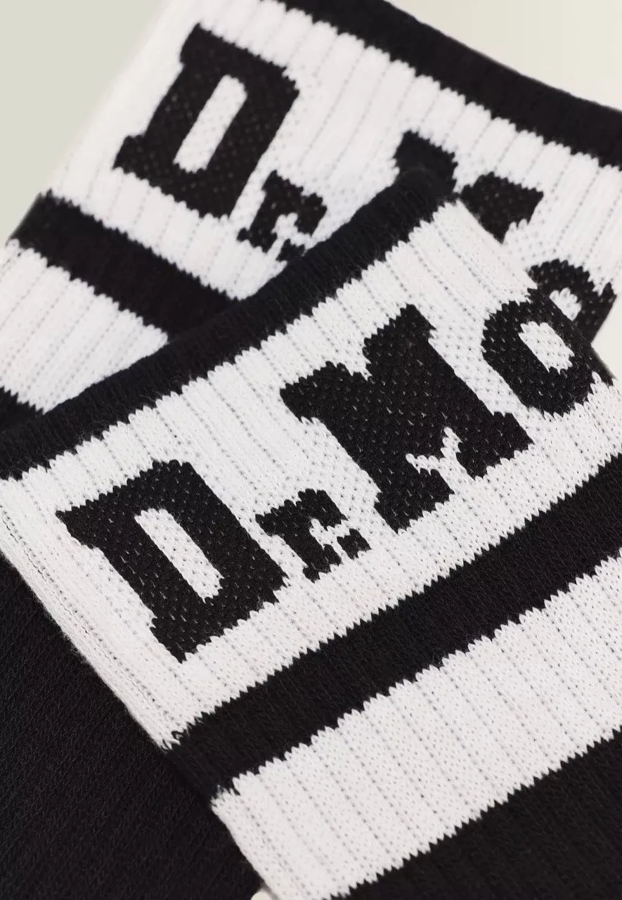 Impericon Athletic Logo Black/White Socken Schwarz