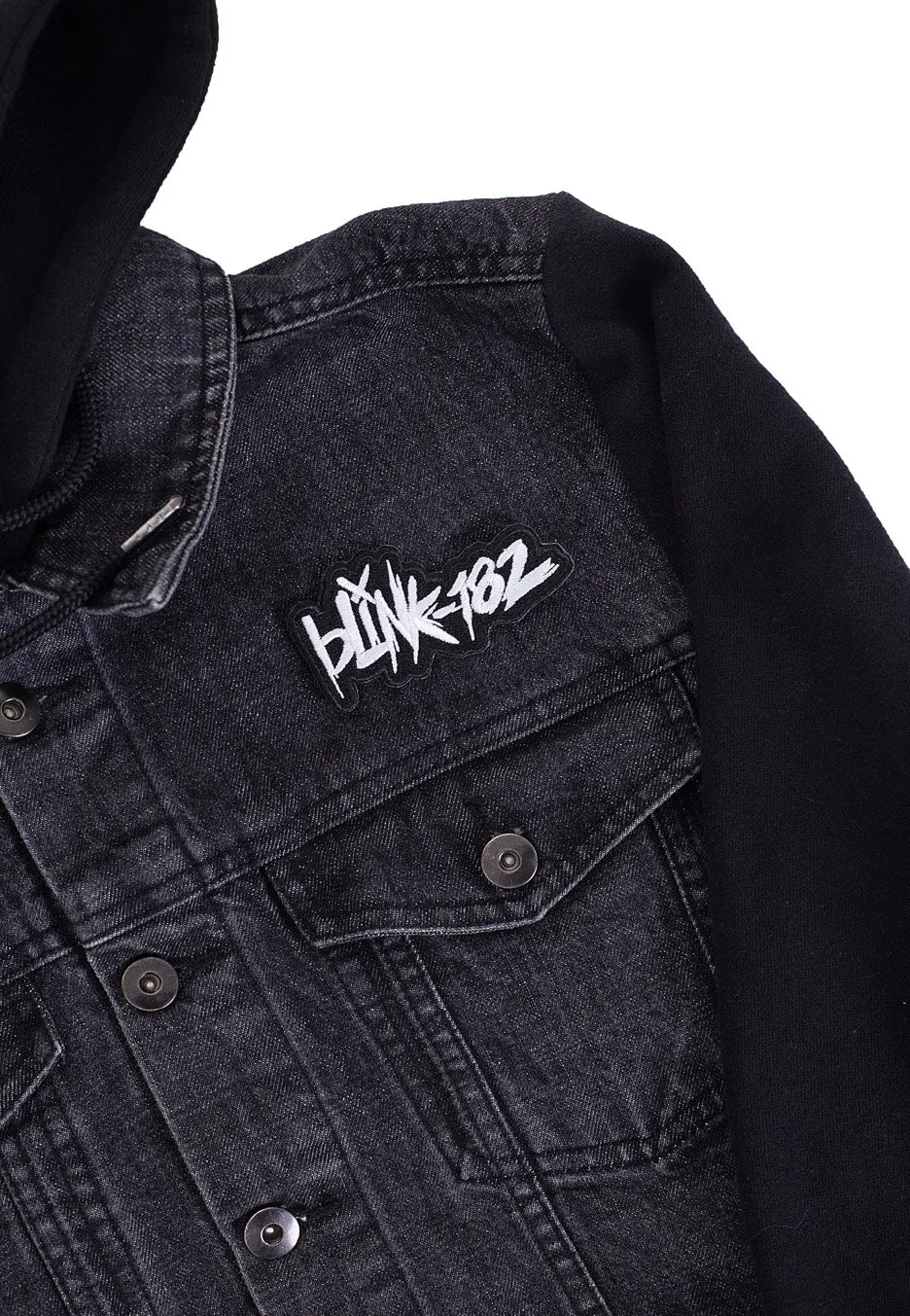 Impericon Scratch Aufnäher Onesize Schwarz Punk