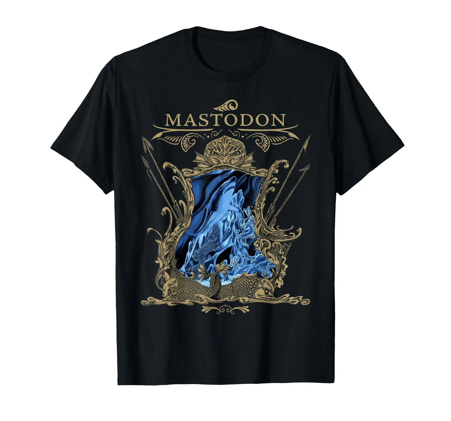 Mastodon Seabeast T-Shirt Herren Schwarz